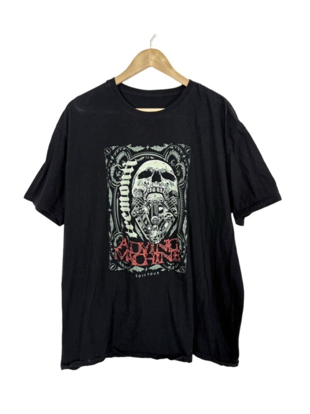Tremonti A Dying Machine 2019 U.S. Tour Dates Graphic Concert T-Shirt Band XXL